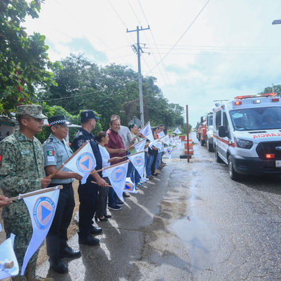En marcha operativo de seguridad "Guadalupe- Reyes 2024" en Lázaro Cárdenas