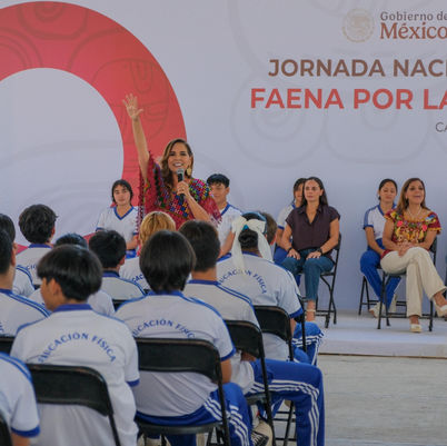 Arranca Mara Lezama Jornada Nacional de Tequios por la Paz y Contra Adicciones 