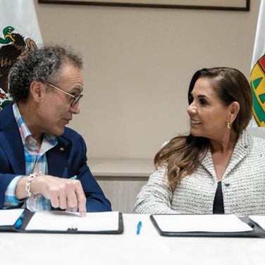 Recibe Mara Lezama carta de intención para explorar Hospital de alta especialidad