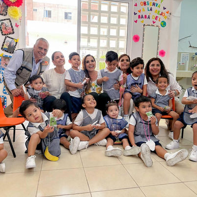 Recorre Ana Paty y Mara Lezama el CAI "Estrellita" en Prado Norte