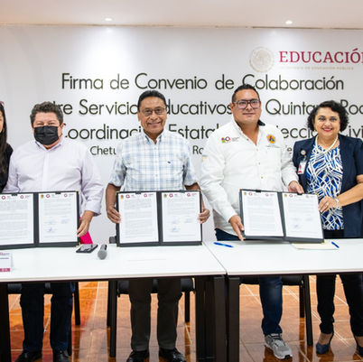 Pactan SEQ y COEPROC para salvaguardar integridad física de las y los niños de nivel preescolar