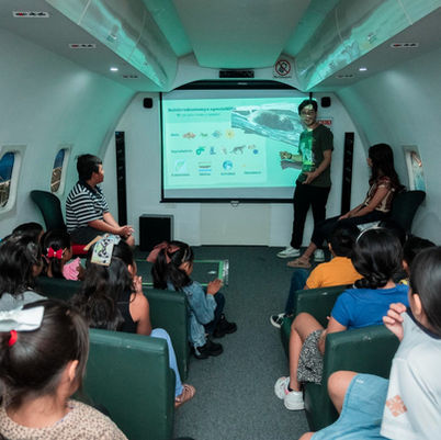 Sensibilizan a la niñez sobre la fauna endémica en Día de la Tierra