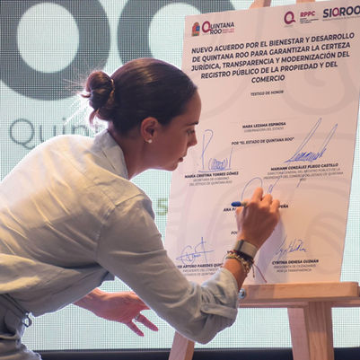 Unido Cancún al SIQROO en la modernidad y transparencia a la población