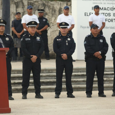 Reconoce Laura Beristain desempeño de los policías