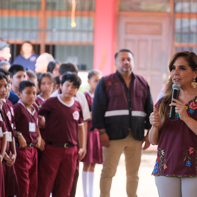 Tendrá Domo la Secundaria Técnica “Francisco Zarco” en Leona Vicario: Mara Lezama