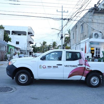 Importante la Salud de las y los isleños; refuerzan campaña de nebulización preventiva