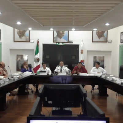 “Se hincan” diputados de la XVI Legislatura ante Capella; le aplaudieron a pesar de la violencia y s