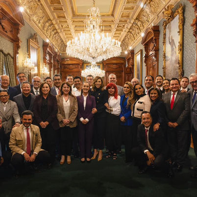 Asiste Mara Lezama a reunión con la presidenta Claudia para fortalecer el IMSS-Bienestar