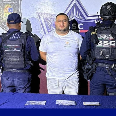 Agarran a cabecilla de extorsiones en Holbox; traía “mota” y balas, pero según sin el arma