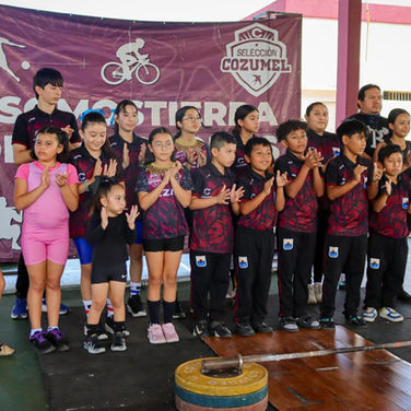 Respalda CODEQ Torneo de Iniciación “Forjando Campeones” de Levantamiento de Pesas