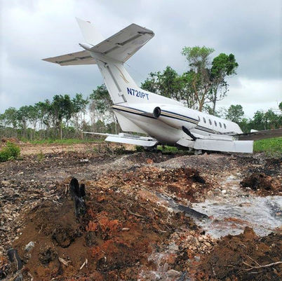 Sur de Quintana Roo y Belice “puerta” de narco aviones; nueve en este año; en llegada del general Vá