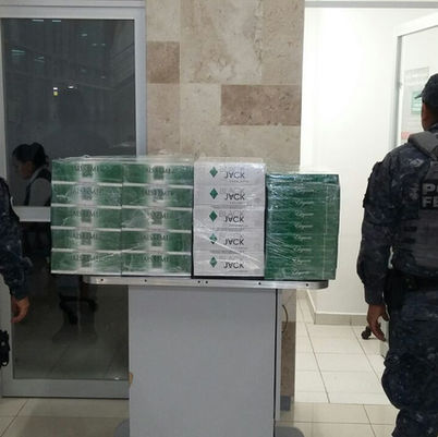 Asegura 39 mil cigarros Gendarmería.