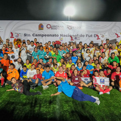 Celebra Mara Lezama el Quinto Campeonato Nacional de Futdown Cancún 2024