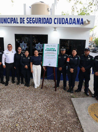 Refuerza Blanca Merari estrategia de Proximidad Social; reactivó casetas de vigilancia