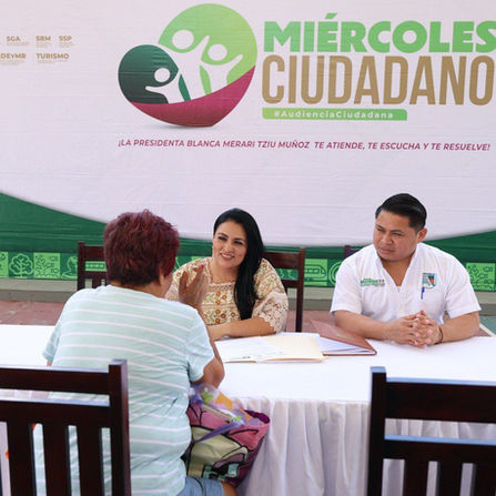 Programa “Miércoles Ciudadano” un compromiso de Blanca Merari con la gente