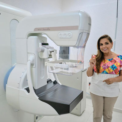 Acerca Gobernadora servicios de mastografía; busca prevenir cáncer de mama