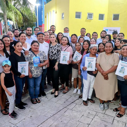 Gestiona alcaldesa acceso a internet gratuito en la ínsula