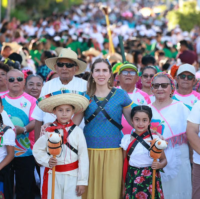 Festejan en unidad y nutrida participación el 115 Aniversario de la Revolución Mexicana