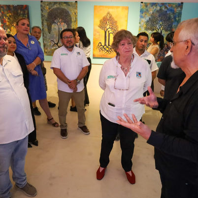 Inauguran exposición doble de Horacio Cárdenas en el Centro Cultural y Museo