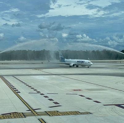 Nuevas operaciones  de la aerolínea WestJet en el Aeropuerto de Tulum