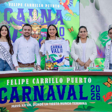 Poncho D Nigris y artistas activarán la zona maya en Carnaval 2026 “Maya Ka’an”