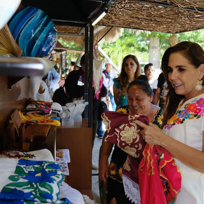 Impulsa gobernadora marca “Hecho en México” con carretas artesanales y programa de marketing