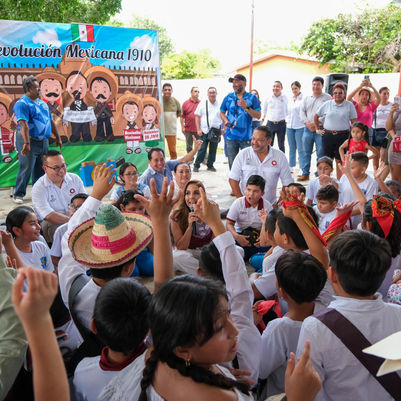 Tendrá Domo primaria "Forjadores de Quintana Roo"; anunció Mara Lezama