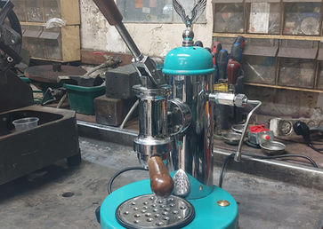 מכונת קפה מנוף משופצת