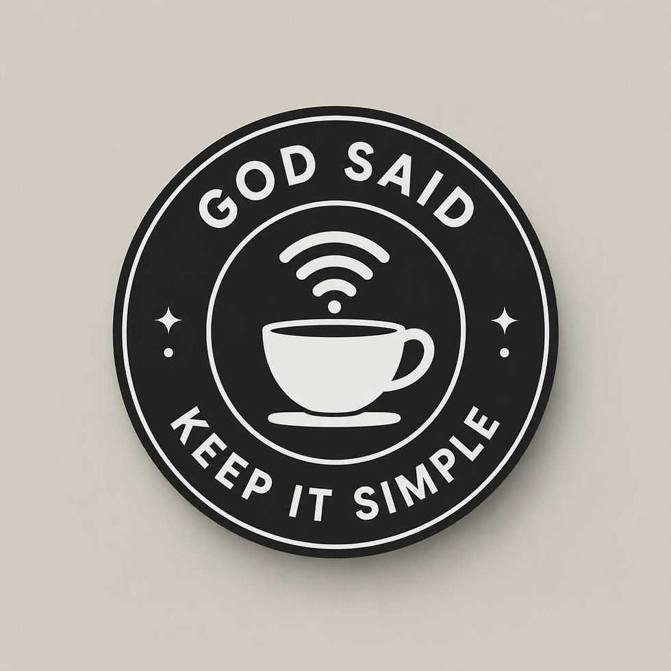 God Said Keep It Simple Logo