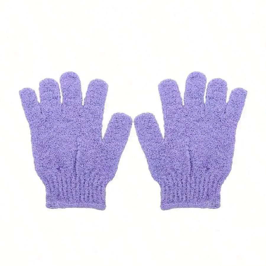 Thumbnail: AuraScrub™ Five Fingers Exfoliating Bath Gloves