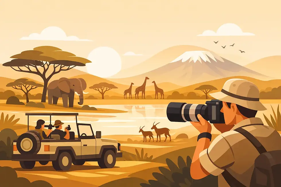Meilleure période safari photo Afrique