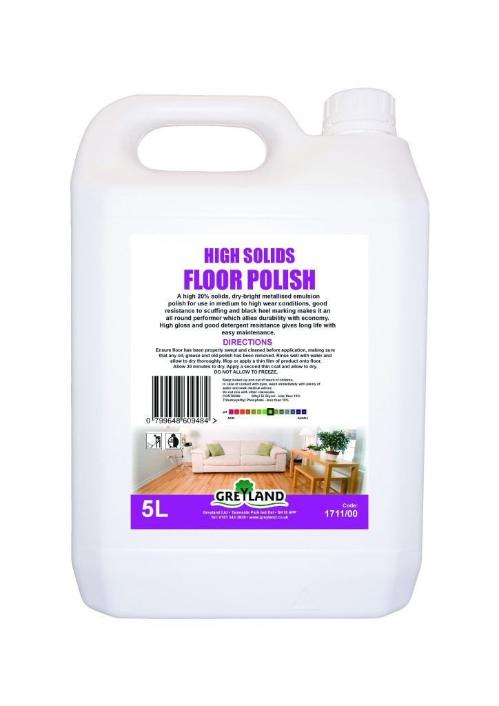 Greyland High Solids Floor Polish