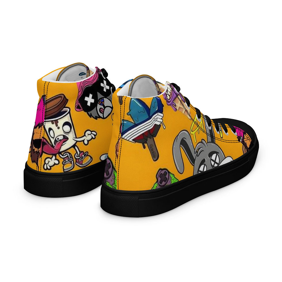Thumbnail: Men’s Urban High Top Canvas Shoes