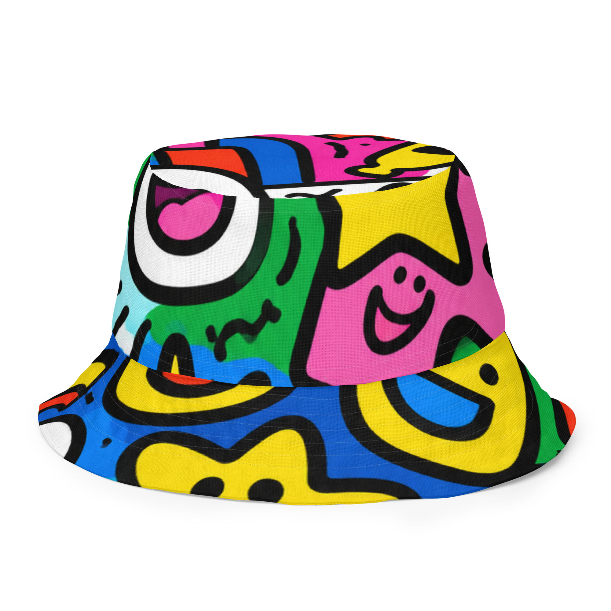 Men's Wild Side Custom Reversible Bucket Hat