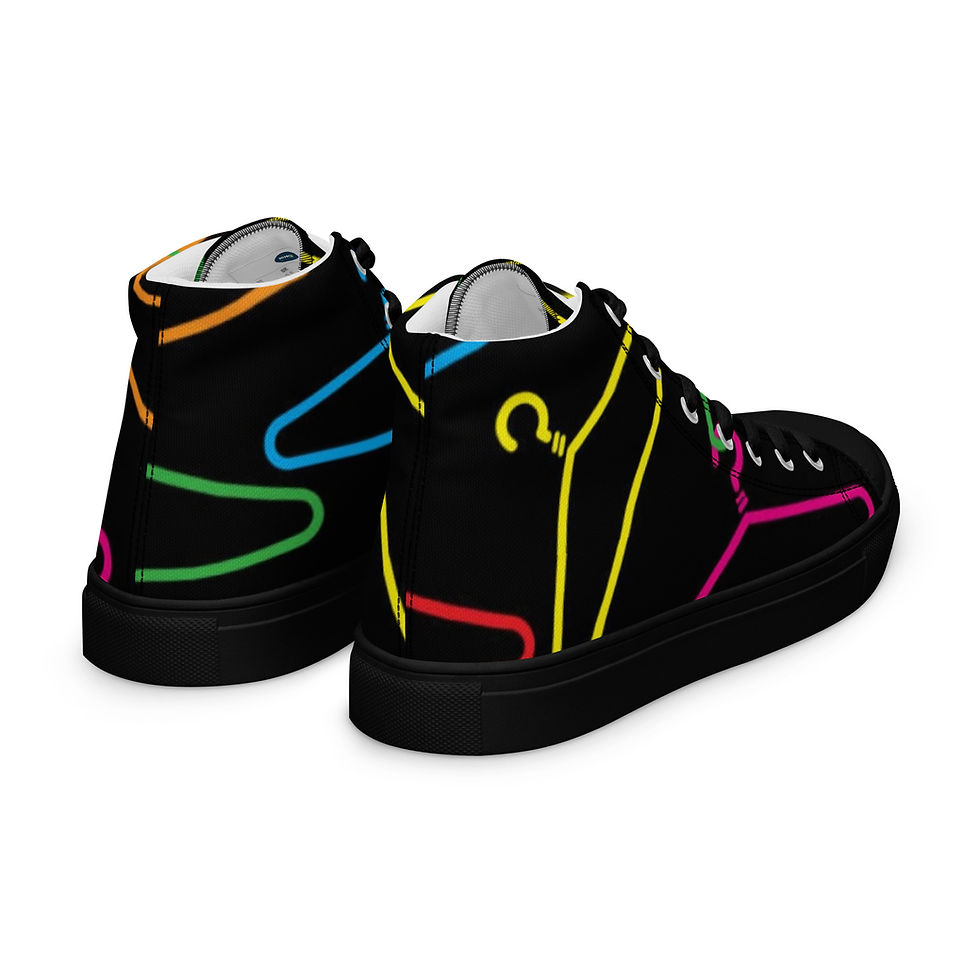 Thumbnail: Men’s Urban High Top Canvas Shoes