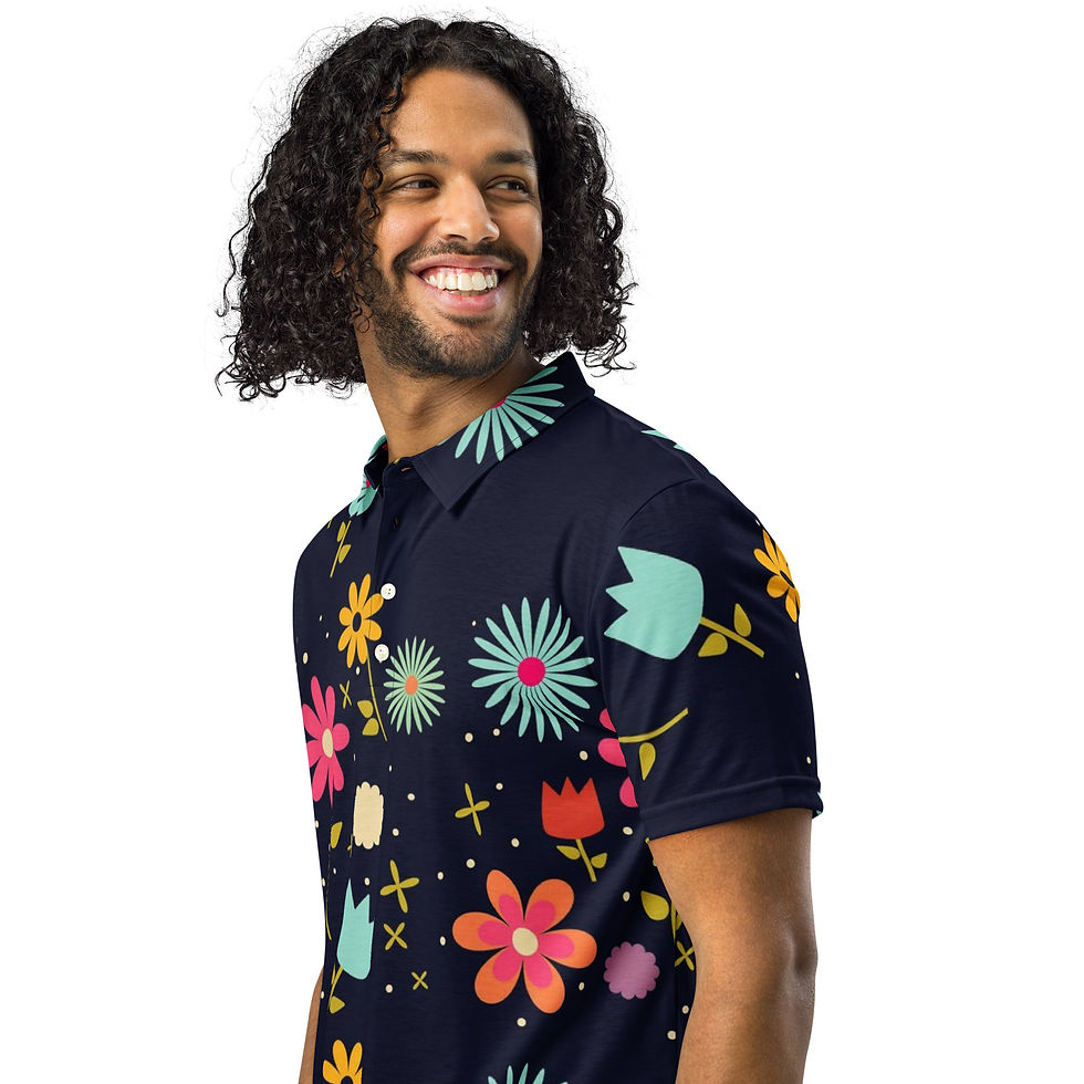 Thumbnail: Men’s Slim Fit Polo Ascot Design