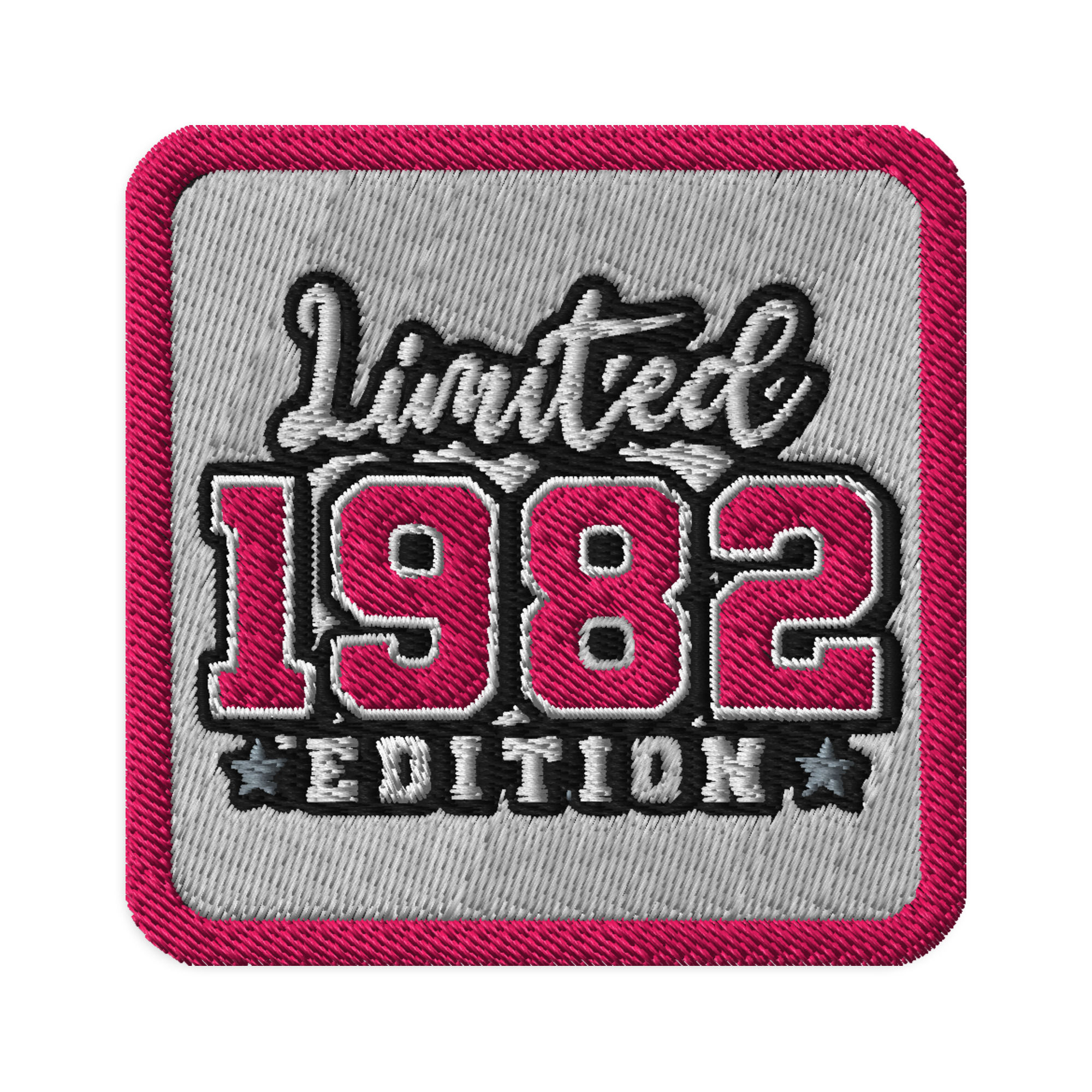 Custom 1982 Embroidered Patch