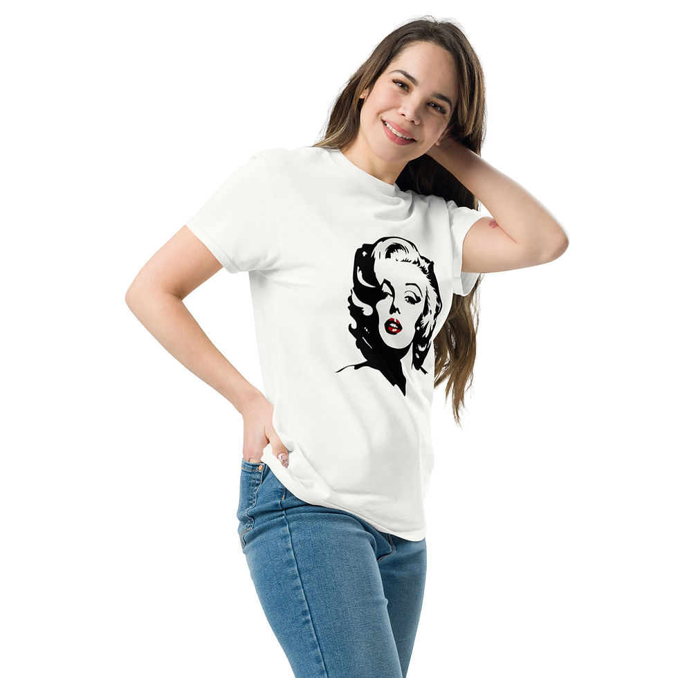 Thumbnail: Unisex 100% White Cotton Tee
