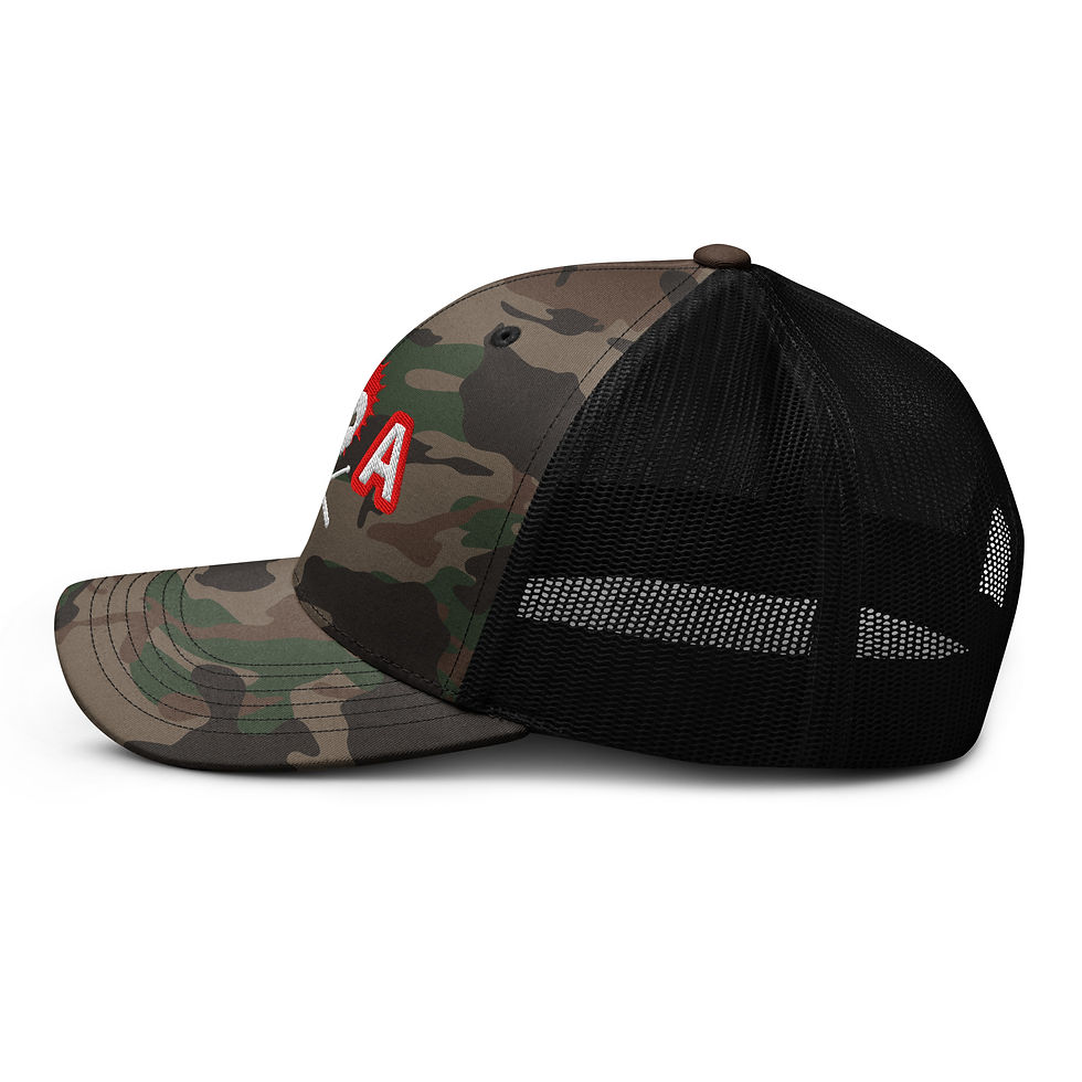Thumbnail: Unisex Camouflage Trucker Hat