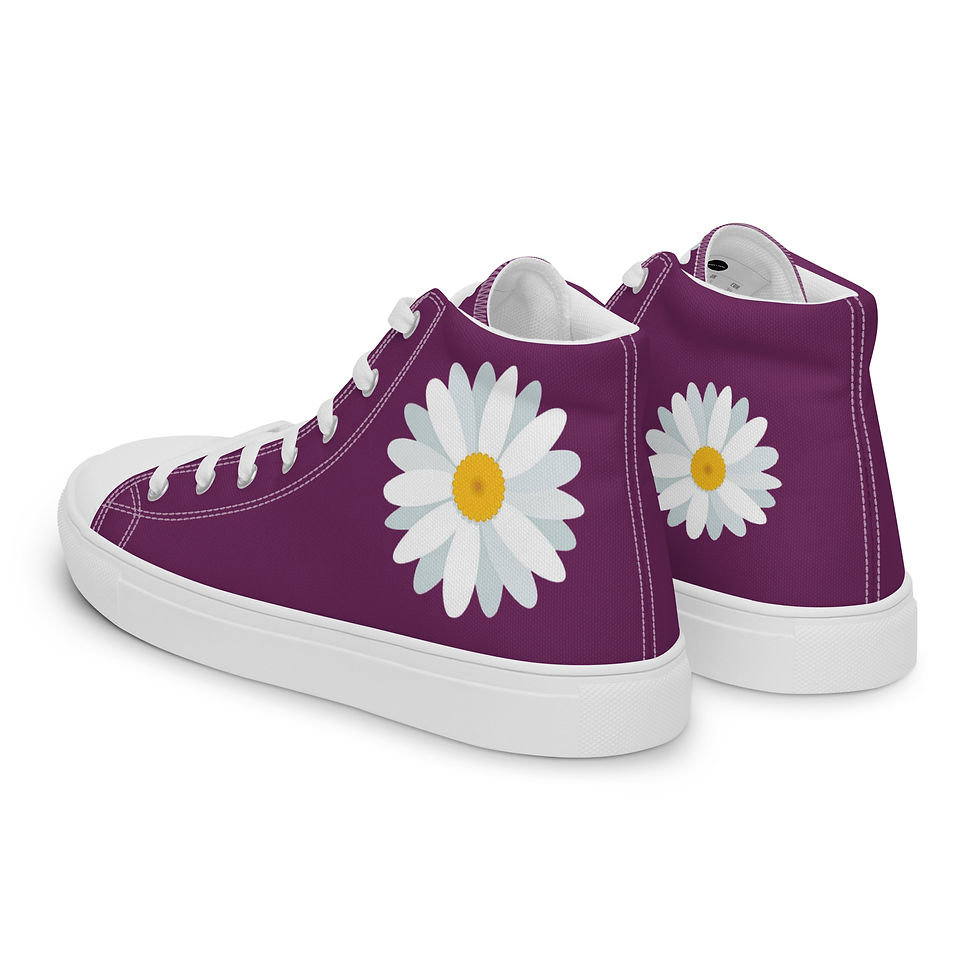 Thumbnail: Women’s High Top Canvas Shoes