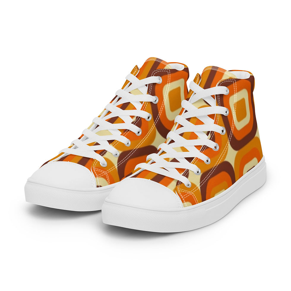Küçük resim: Women’s High Top Canvas Shoes