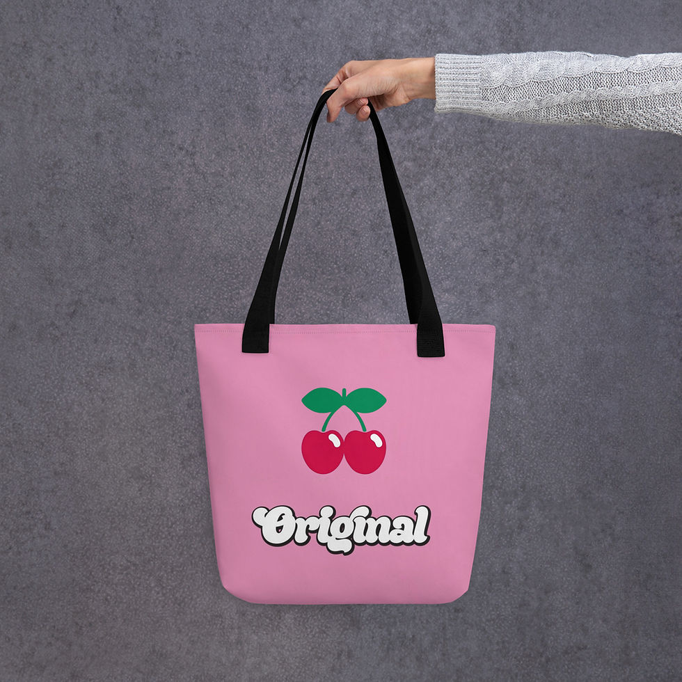 Thumbnail: Reusable Tote Shopping Bag Cherry's Original