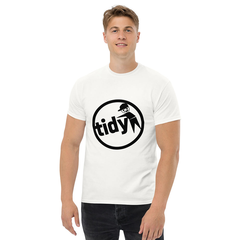 Thumbnail: Unisex 100% White Cotton Tee