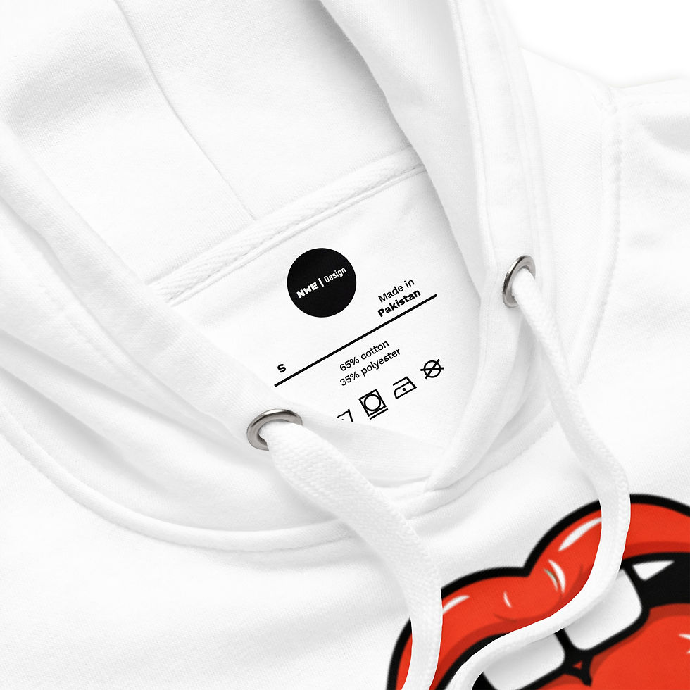 Thumbnail: Women's Lick It Good White Pullover Hoodie
