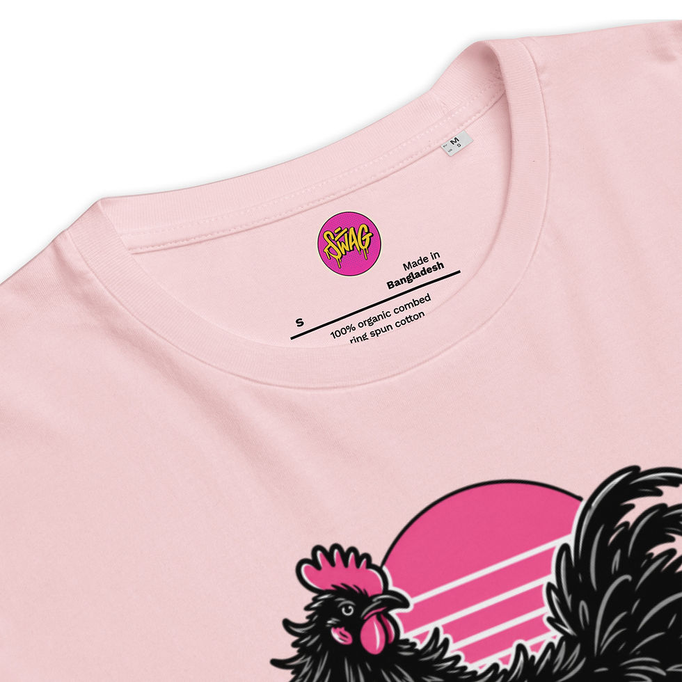 Thumbnail: Women's Confident Always Pink Organic Cotton T-Shirt