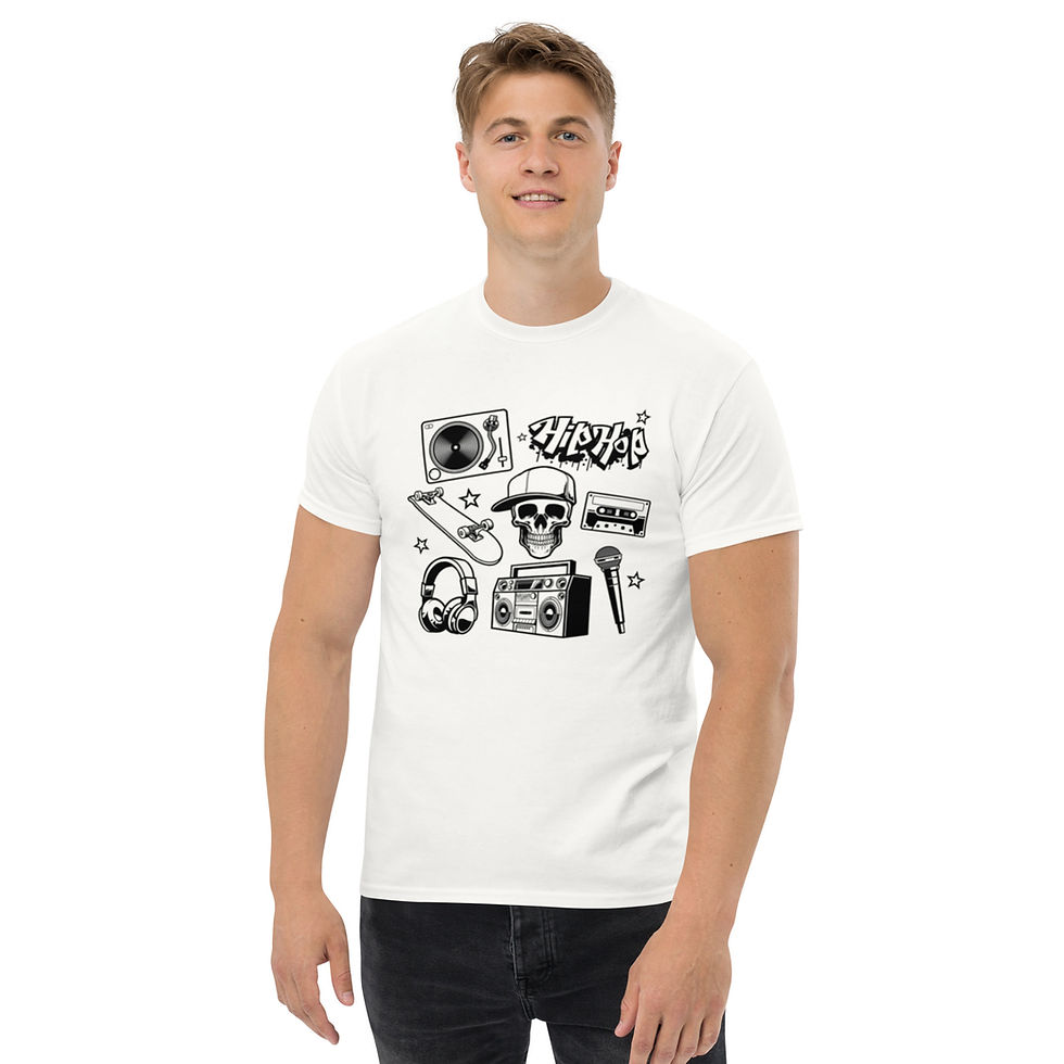 Küçük resim: Unisex 100% White Cotton Tee