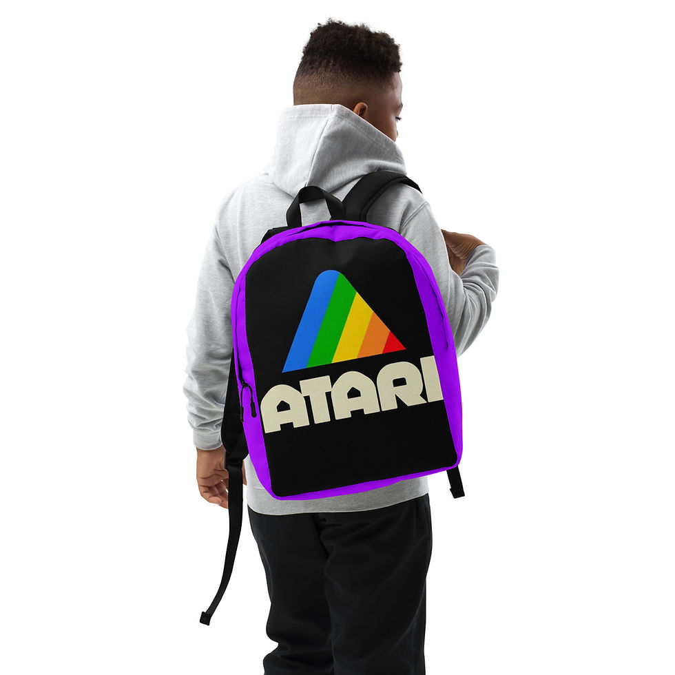 Thumbnail: Unisex All Print Backpack Retro Purple
