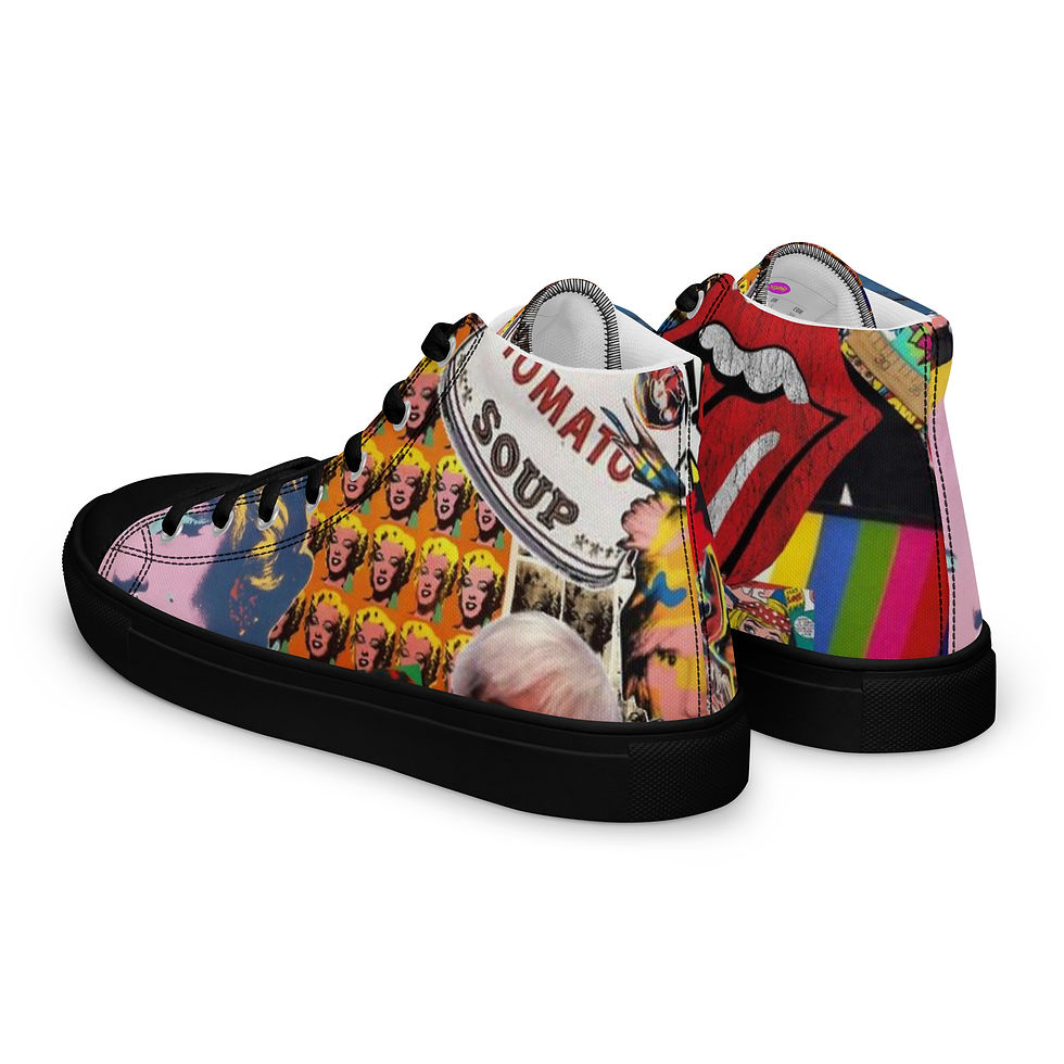 Thumbnail: Women’s High Top Canvas Shoes
