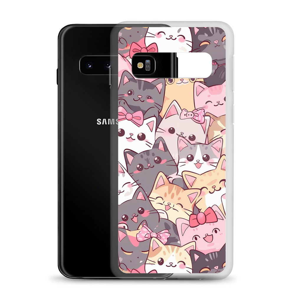Thumbnail: Custom Clear Phone Case For Samsung®