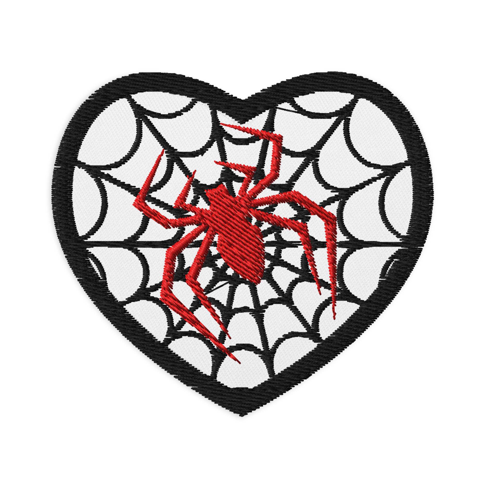 Custom Death Web Embroidered Patch